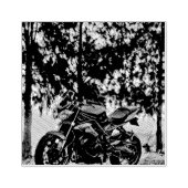 Motorcycles gift gummistempel (Prägung)