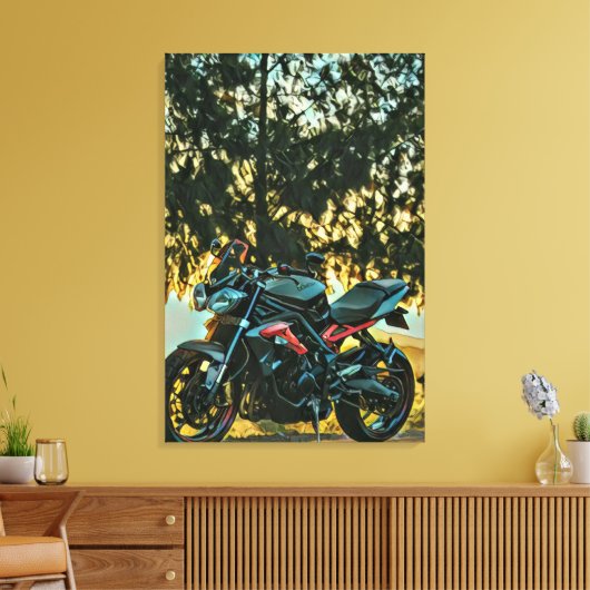 Motorcycles gift leinwanddruck (Insitu (Wohnzimmer))