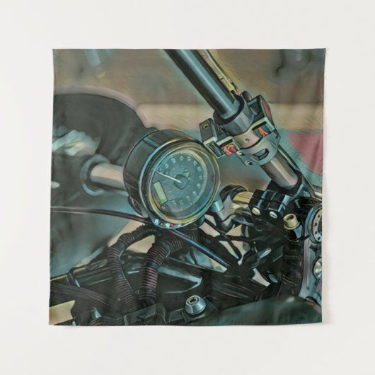 Motorcycles gift wandteppich (Vorderseite (Horizontal))