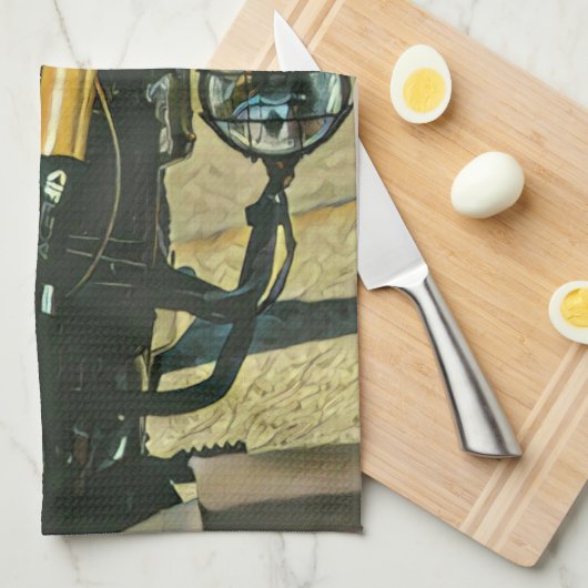 Motorcycles gifts geschirrtuch (Viertel Falte)