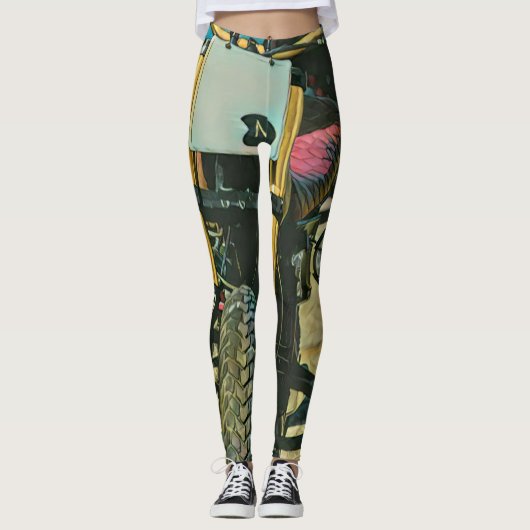 Motorcycles gifts leggings (Vorderseite)