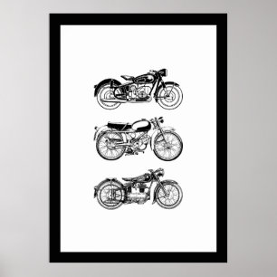 Motorcycles Poster