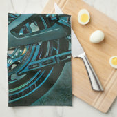 Motorcyclist gifts geschirrtuch (Viertel Falte)