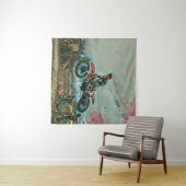 Motorcyclist gifts wandteppich (Beispiel (Horizontal))