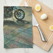 motorcyclists gifts geschirrtuch (Viertel Falte)