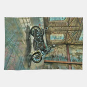 motorcyclists gifts geschirrtuch (Horizontal)