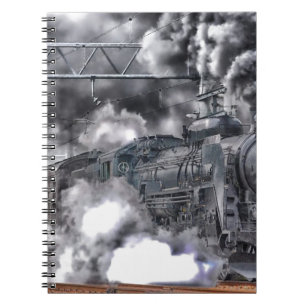 Motoren mit Dampfantrieb Tragen HDR-Foto Notizblock