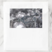 Motoren mit Dampfantrieb Tragen HDR-Foto Rechteckiger Aufkleber (Tasche)