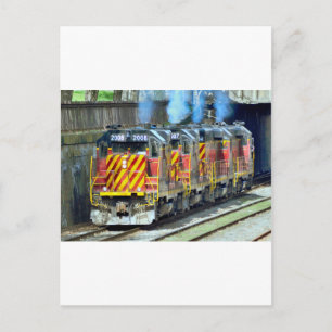Motoren Postkarte
