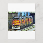 Motoren Postkarte (Vorderseite)