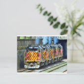 Motoren Postkarte (Stehend Vorderseite)