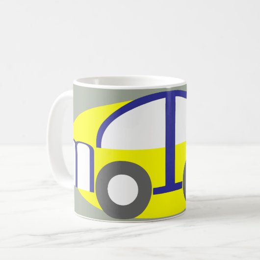 Motorendesign Kaffeetasse (Vorderseite Links)