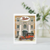 Motorenunternehmen ohne Motor Postkarte (Stehend Vorderseite)