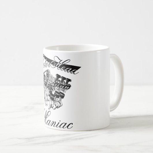 MotorHead Maniac Tasse (VorderseiteRechts)