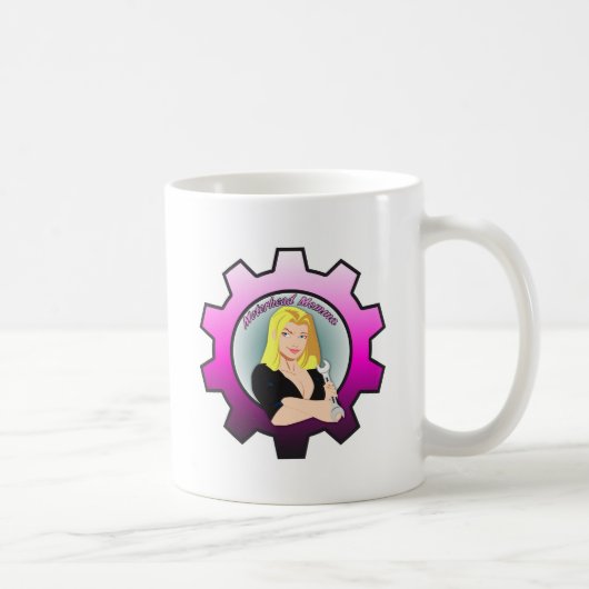 Motorhead Momma - Blondine Kaffeetasse (Rechts)