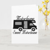 Motorhome Bonbon Motorhome Karte (Gelbe Blume)