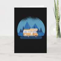 Motorhome Campervan Wandern Camping Geschenk