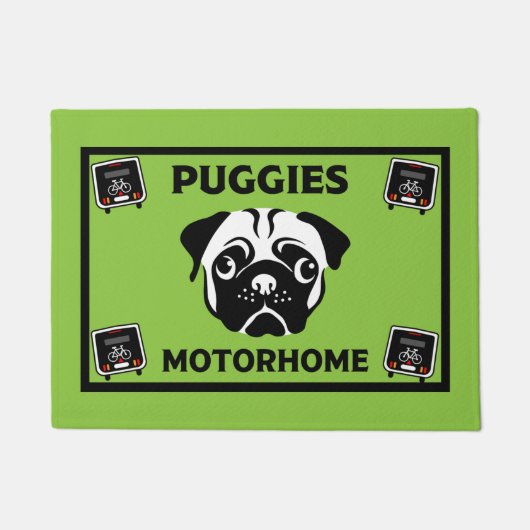 Motorhome Mops Camping Doormat Fußmatte (Vorderseite)