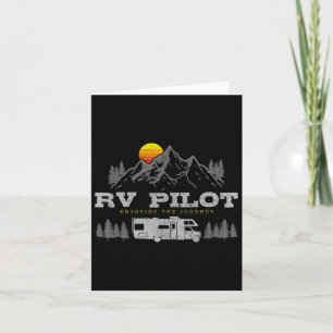 Motorhome Pilots Vintag Mountain Camping Road Tri Karte