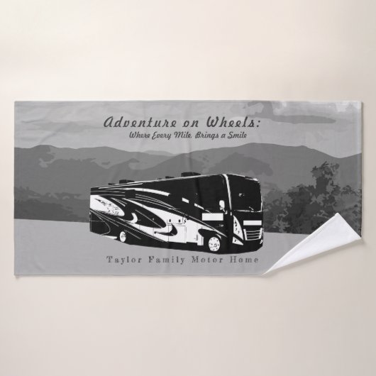 Motorhome RV Camper Badehandtuch (Badehandtuch)