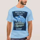 Motorhome RV | Camper | Reisebus | Retro-Tasse T-Shirt (Vorderseite)