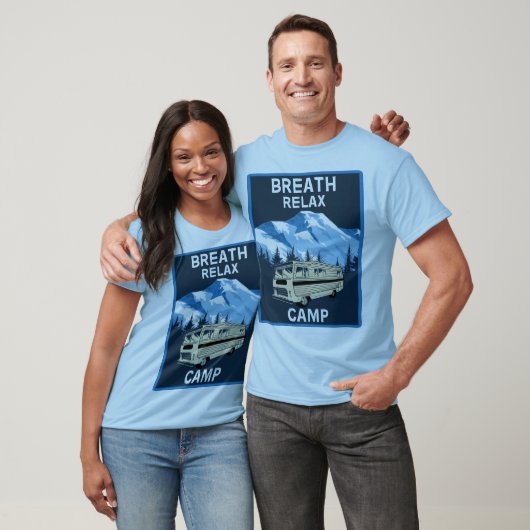 Motorhome RV | Camper | Reisebus | Retro-Tasse T-Shirt (Unisex)