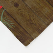 Motorhome RV Camper Travel Van Rustic Personalized Fleecedecke (Ecke)