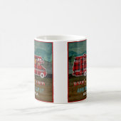 Motorhome RV Camper Travel Van Rustic Personalized Kaffeetasse (Mittel)