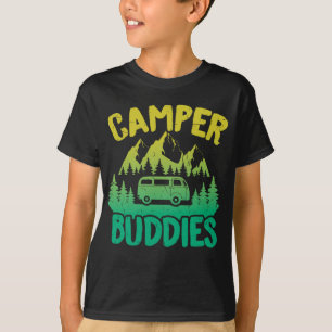 Motorhome RV Camping Camper Buddies Camper Van T-Shirt