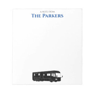 Motorhome / RV / Camping - Personalisierter Editor Notizblock