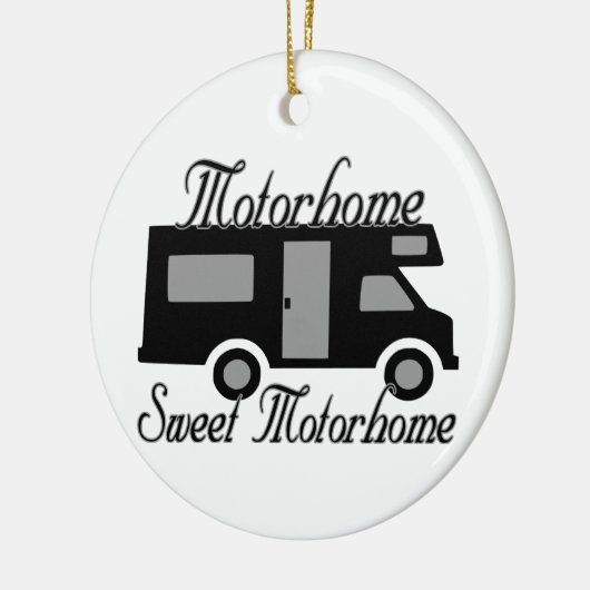 Motorhome süßes Motorhome RV Keramikornament (Links)