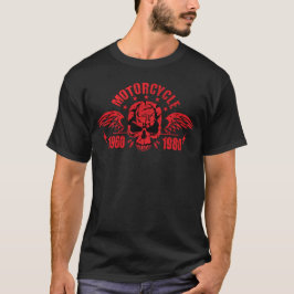 Motorischer Totenkopf T-Shirt