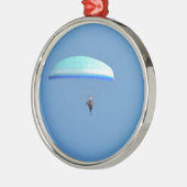 Motorisierter Paraglider Ornament Aus Metall (Links)
