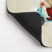 Motorisierter Weihnachtsmann Mousepad (Ecke)