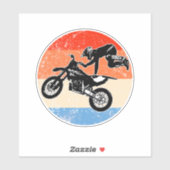 Motorkreuz Aufkleber (Blatt)