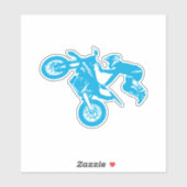 Motorkreuz Aufkleber (Blatt)