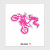 Motorkreuz Aufkleber (Blatt)
