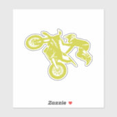 Motorkreuz Aufkleber (Blatt)