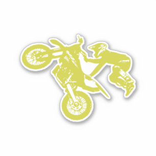 Motorkreuz Aufkleber