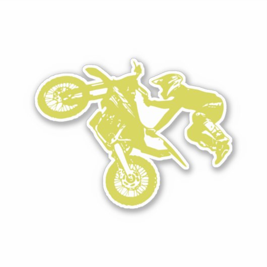 Motorkreuz Aufkleber (Vorderseite)
