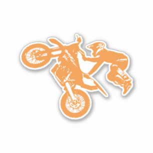 Motorkreuz Aufkleber