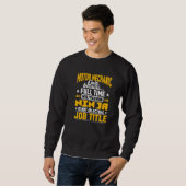 Motormechanik Sweatshirt (Vorne ganz)
