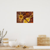 Motorneuronen Poster (Küche)