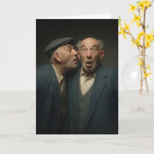 "Motoröl" Geburtstag Karte (Gelbe Blume)