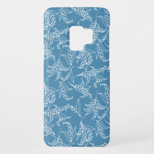 Motorola Droid RAZR Fall Lilies-of-the-Valley Blue Case-Mate Samsung Galaxy S9 Hülle