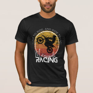 MOTORRACING Tragen Sie Ihren Sport T-Shirt