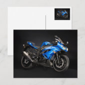 Motorrad 19 postkarte (Vorne/Hinten)