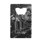 Motorrad 1 bocna geldbeutel flaschenöffner (Vorderseite)