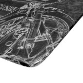 Motorrad 1 cbm schneidebrett (Ecke)
