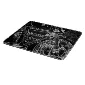 Motorrad 1 cbm schneidebrett (Ecke)
